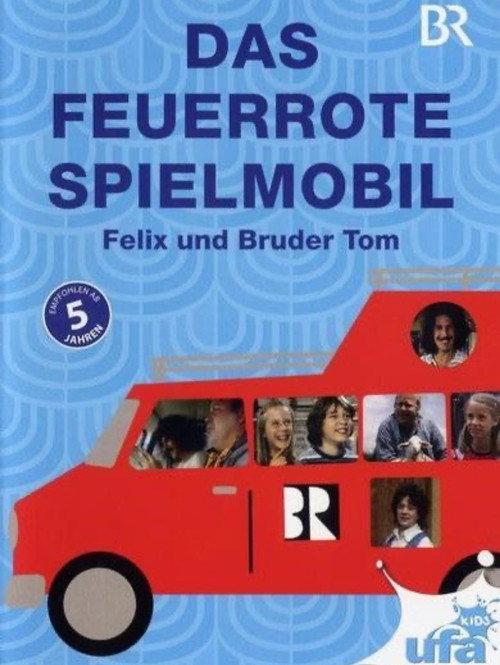 Das feuerrote Spielmobil backdrop