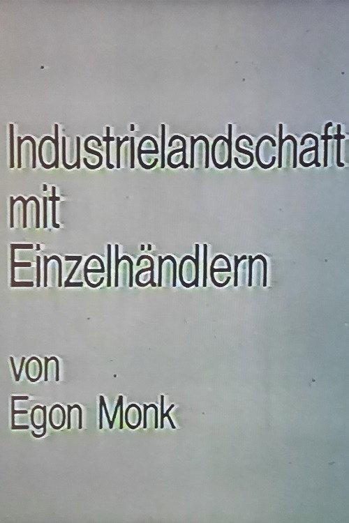Industrielandschaft mit Einzelhändlern backdrop