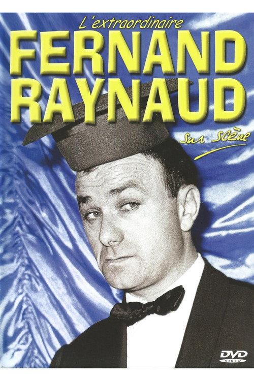 L'extraordinaire Fernand Raynaud sur scène backdrop