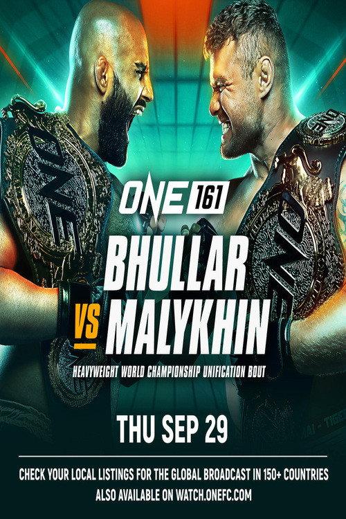 One Championship: ONE 161 backdrop