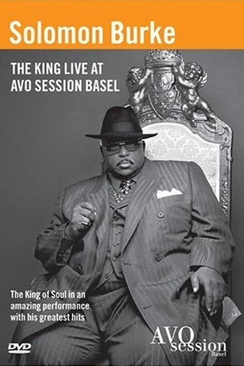 Solomon Burke: The King Live at Avo Session Basel backdrop