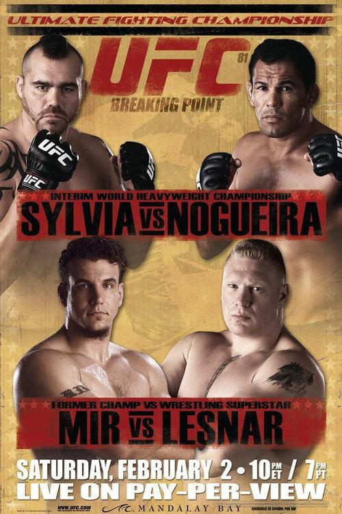 UFC 81: Breaking Point backdrop