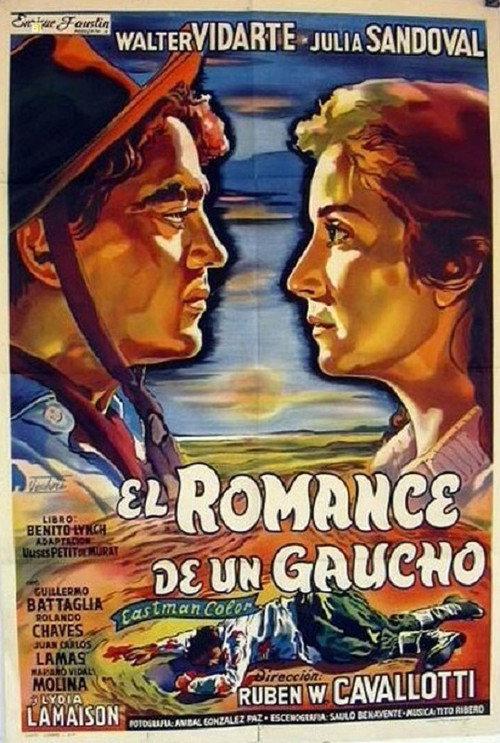 El romance de un gaucho backdrop