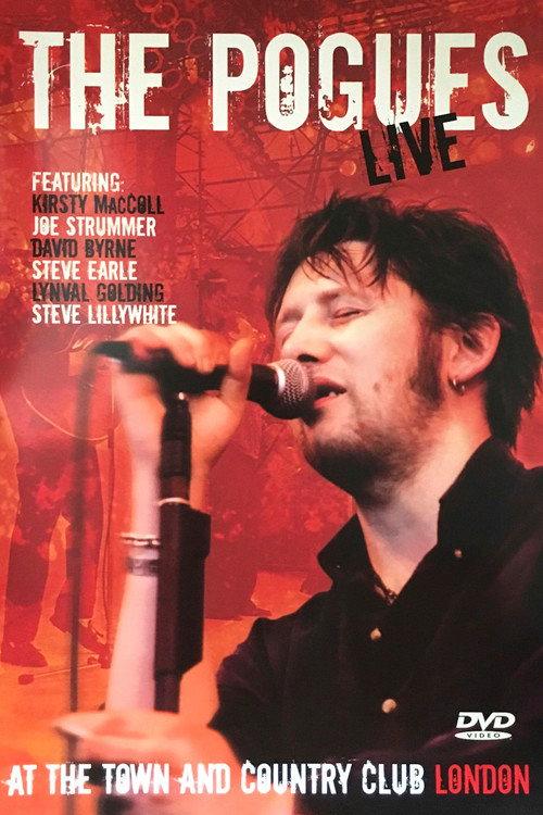 The Pogues Live at the Town and Country backdrop