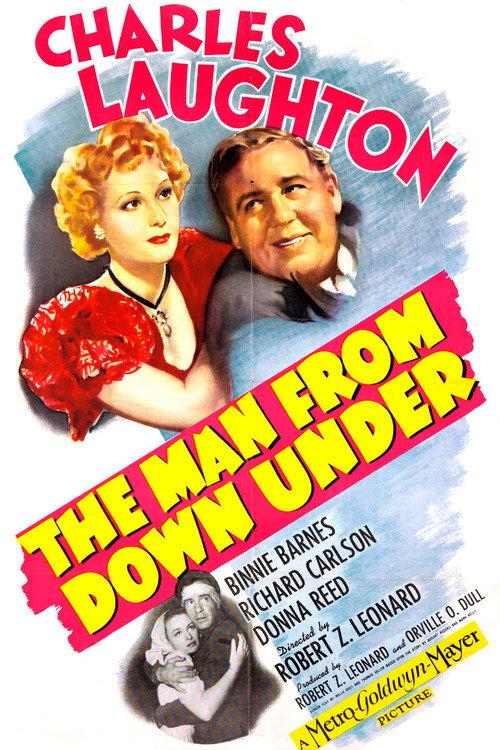 The Man from Down Under backdrop