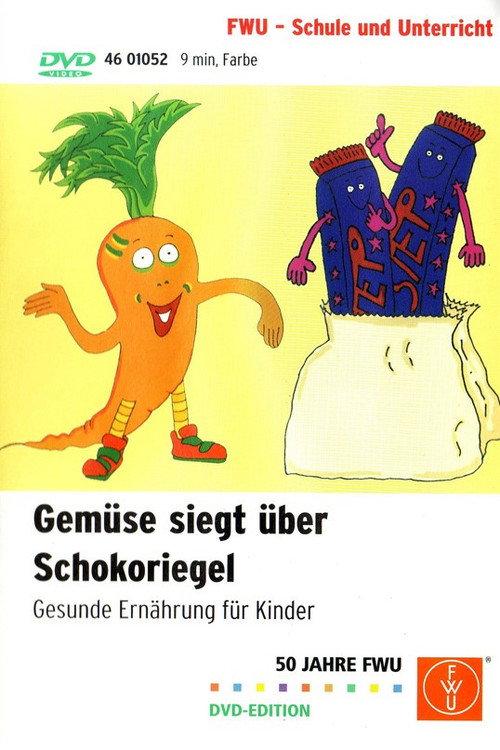 Gemüse siegt über Schokoriegel backdrop