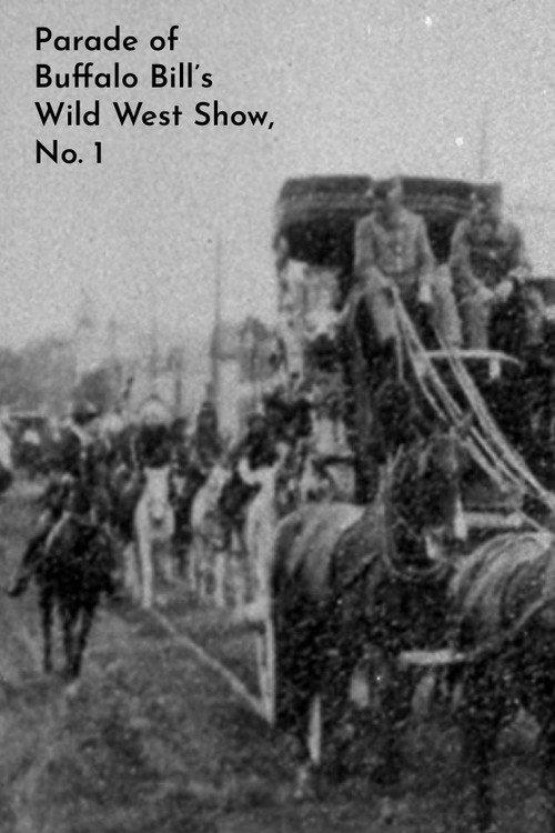 Parade of Buffalo Bill's Wild West Show, No. 1 backdrop