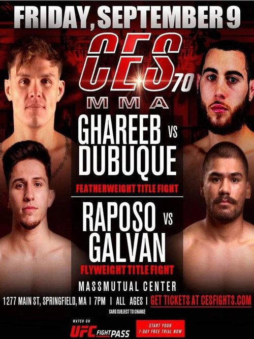CES MMA 70 backdrop