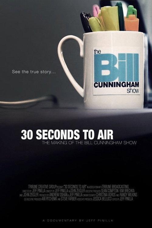 30 Seconds to Air: The Making of the Bill Cunningham Show backdrop