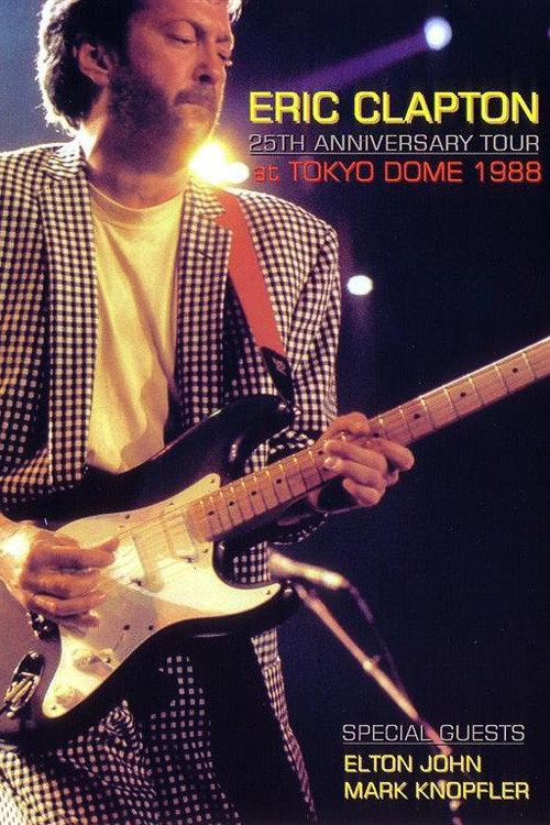 Eric Clapton at Tokyo Dome backdrop