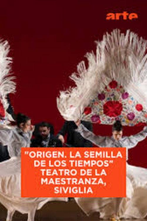 "Origen. La semilla de los tiempos" Teatro de la Maestranza, Seville backdrop