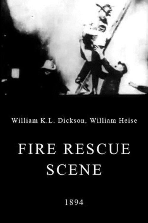 Fire Rescue Scene backdrop