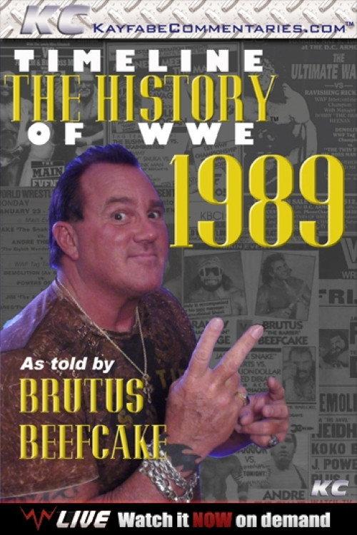 Timeline The History of WWE – 1989 – As Told By Brutus Beefcake backdrop