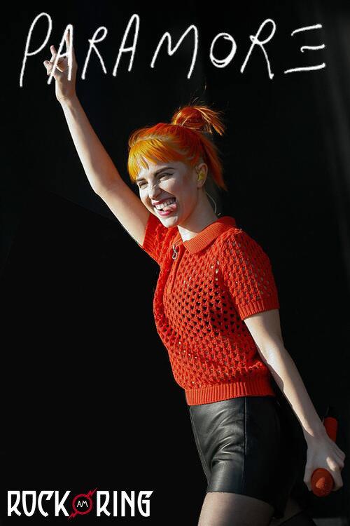 Paramore: Rock am Ring 2013 backdrop