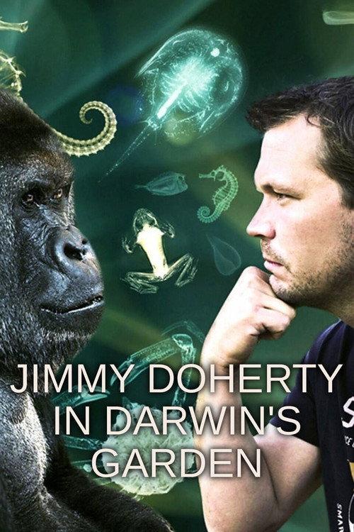 Jimmy Doherty in Darwin's Garden backdrop