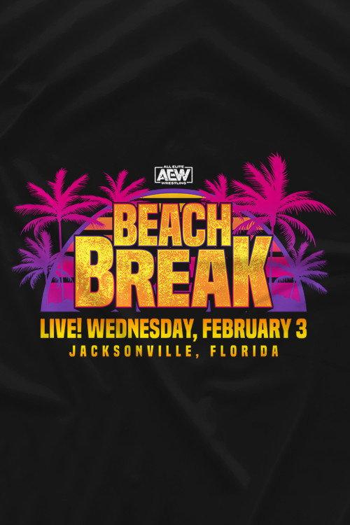 AEW Beach Break backdrop