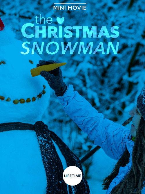 The Christmas Snowman backdrop
