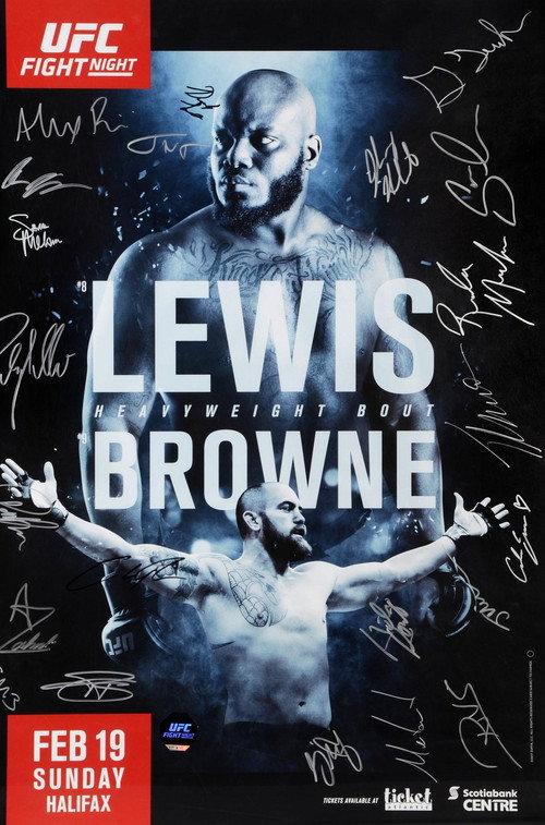 UFC Fight Night 105: Lewis vs. Browne backdrop
