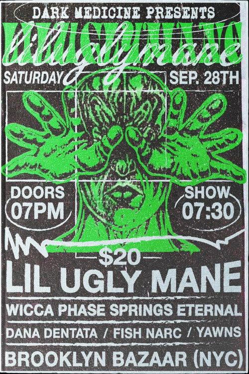 Dark Medicine and East Coast Collective presents: Lil Ugly Mane backdrop