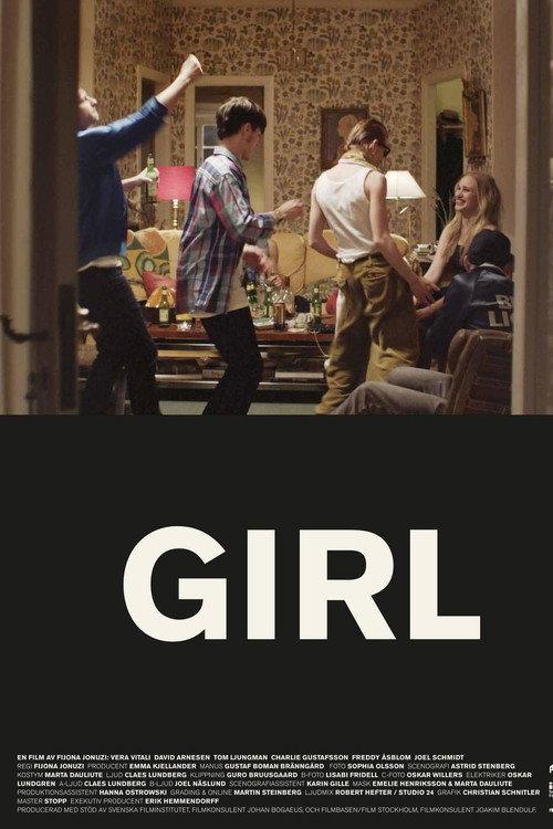 Girl backdrop