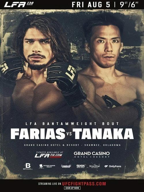 LFA 138: Farias vs. Tanaka backdrop