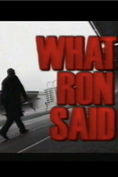 What Ron Said backdrop