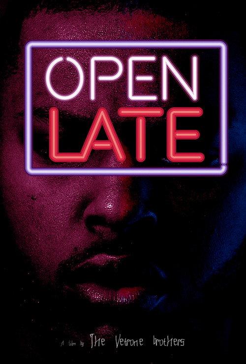 Open Late backdrop