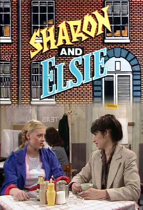 Sharon and Elsie backdrop