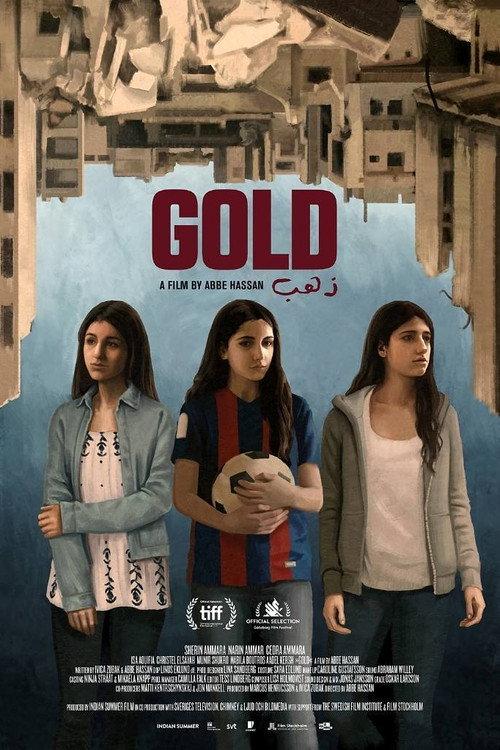 Gold backdrop
