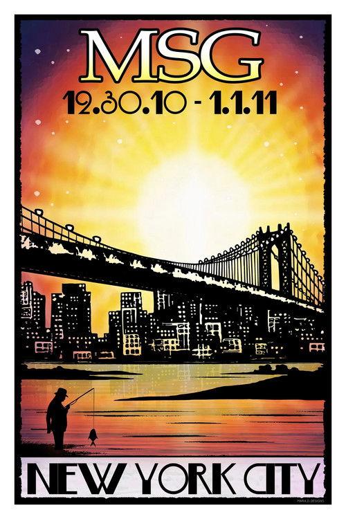 Phish 2010-12-31 Madison Square Garden, New York, NY backdrop