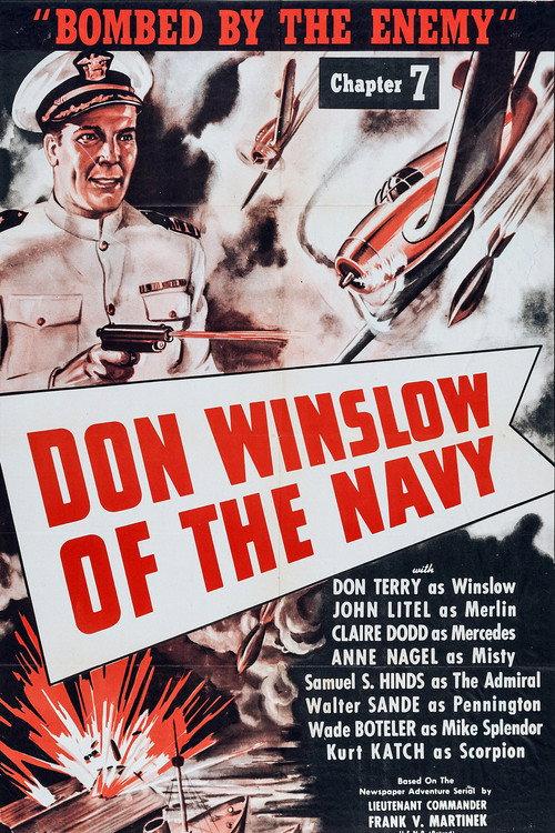 Don Winslow of the Navy backdrop