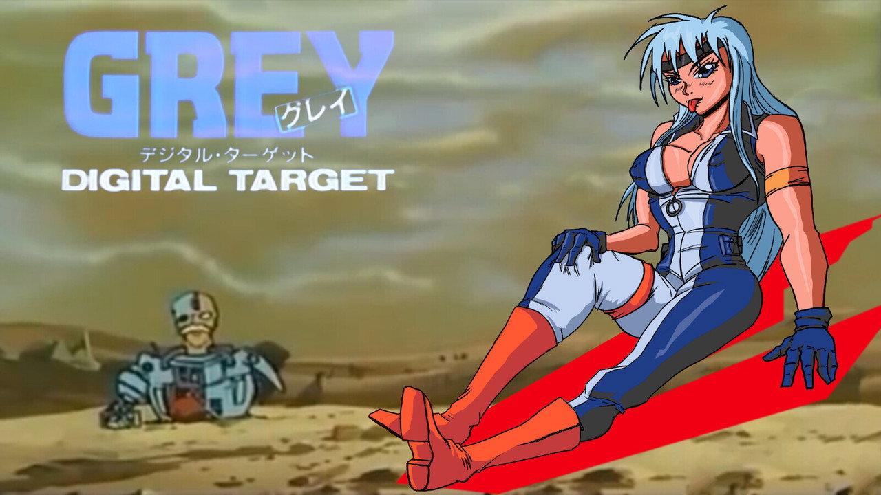Grey: Digital Target backdrop
