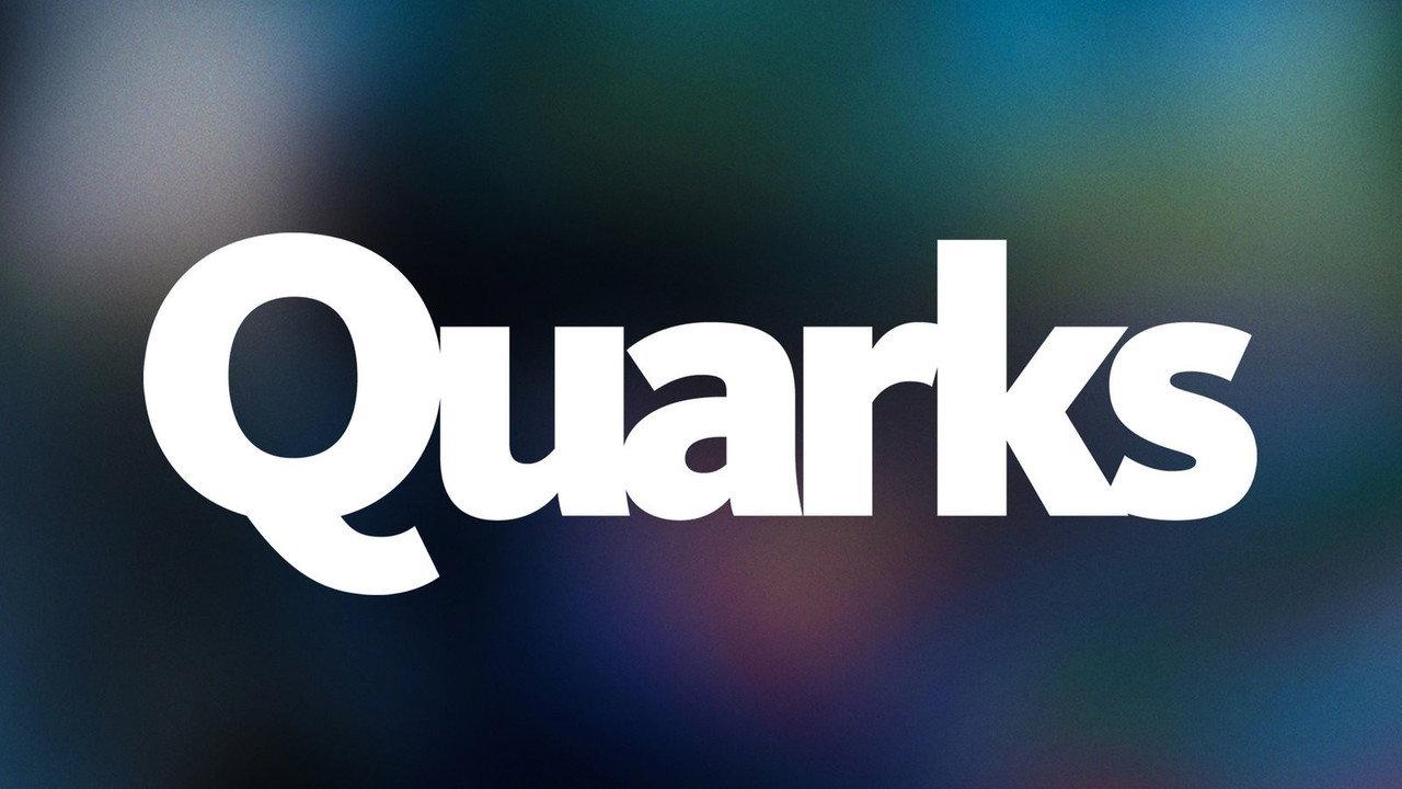Quarks backdrop