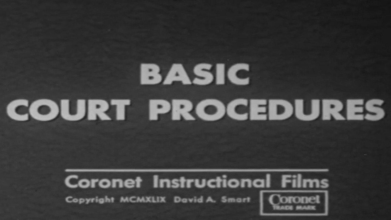 Basic Court Procedures backdrop