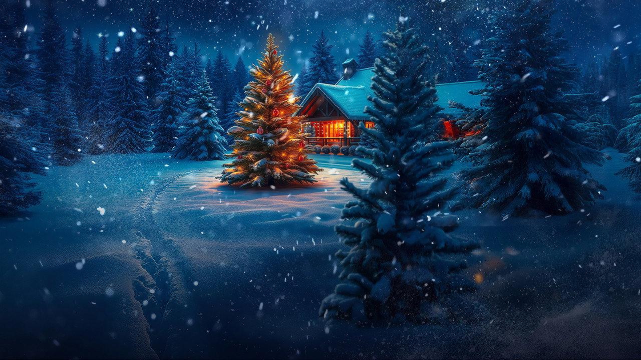 Новогоднее чудо backdrop