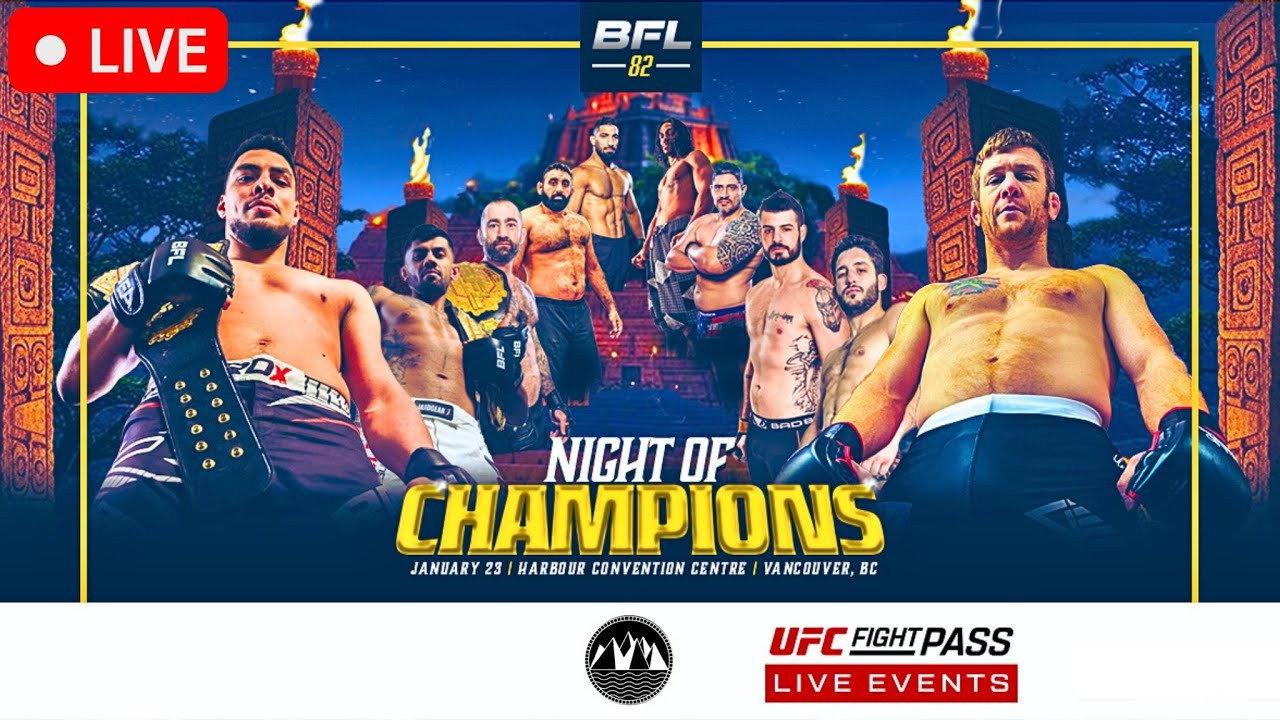BFL 82: Night of Champions backdrop