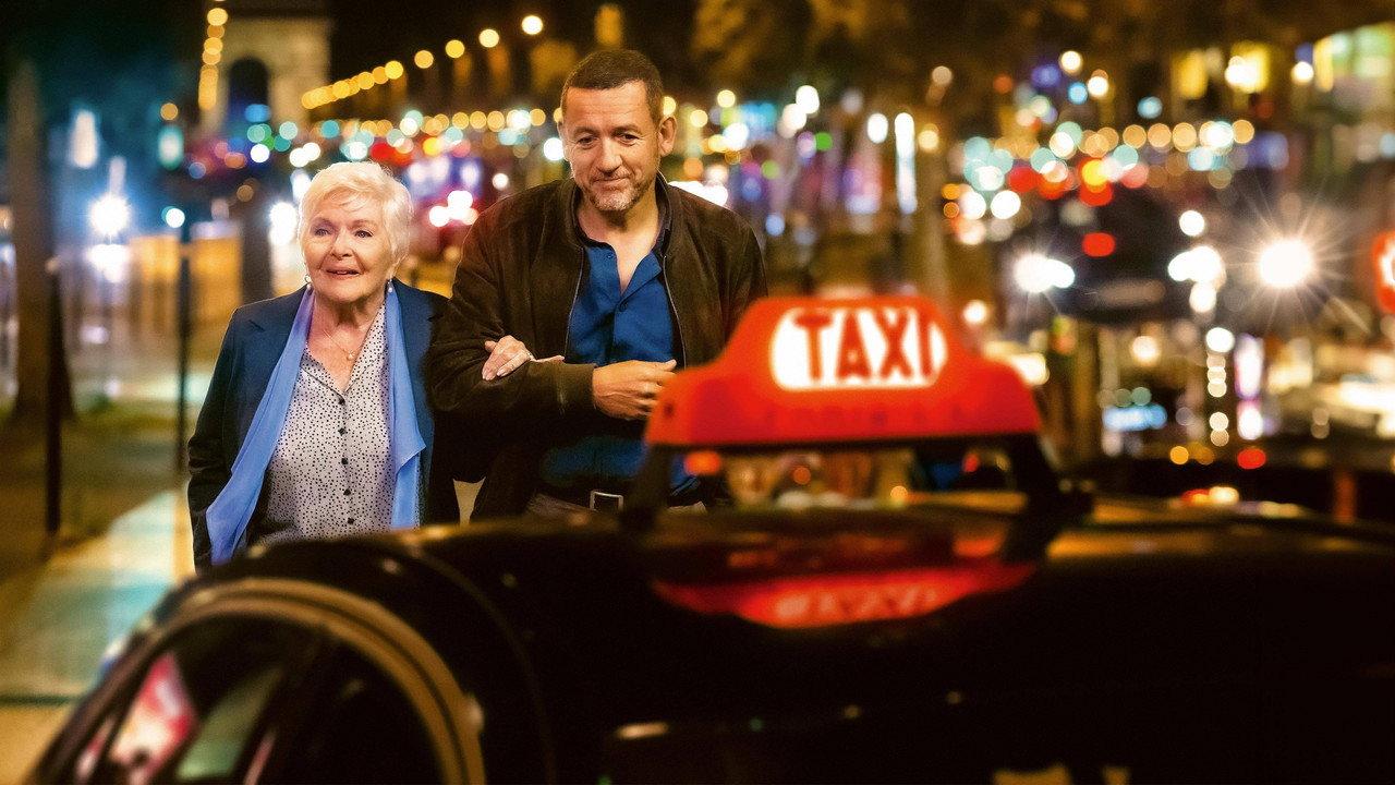 Driving Madeleine backdrop