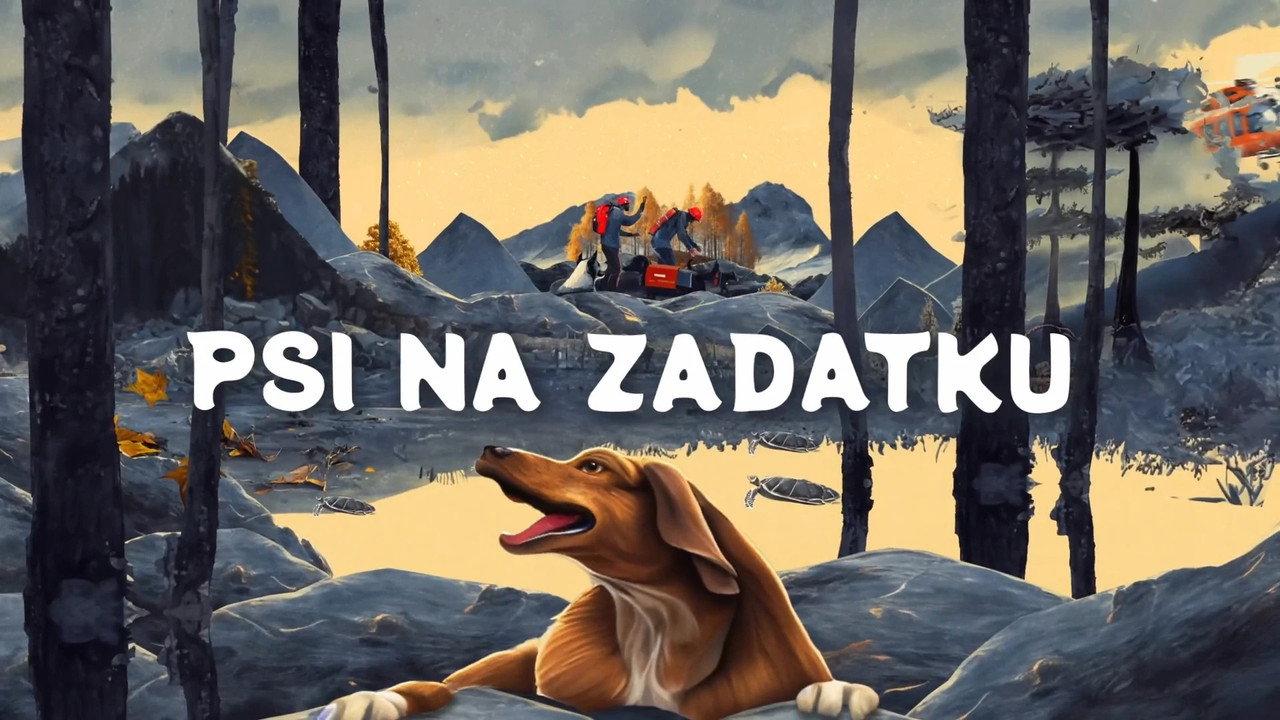 Psi na zadatku backdrop