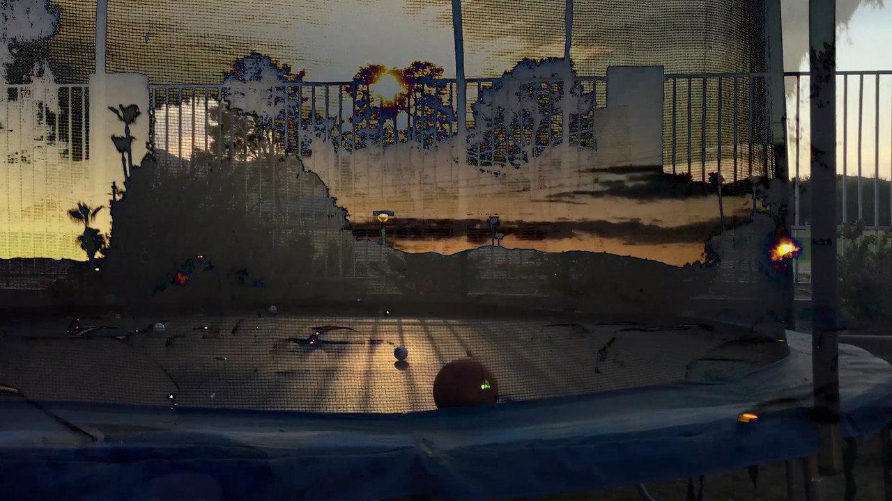 Hope This Goes Over Well/Living in an Empty World backdrop