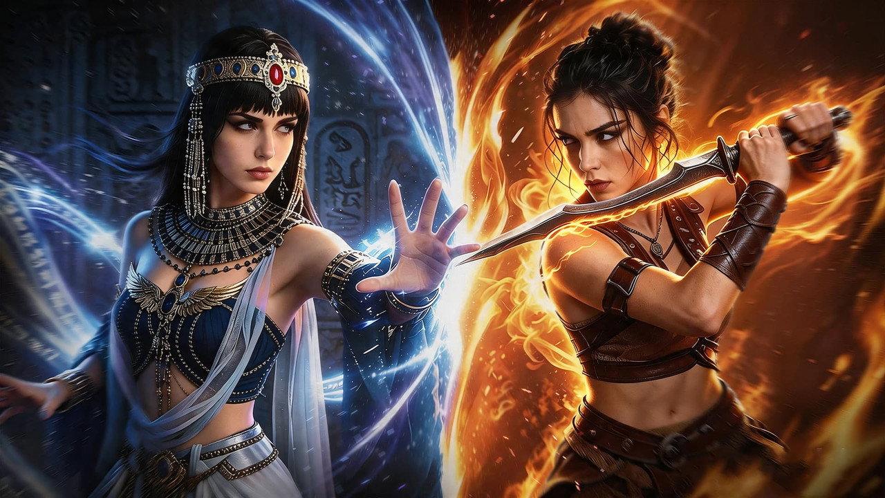 The Pharaoh's True Heiress backdrop