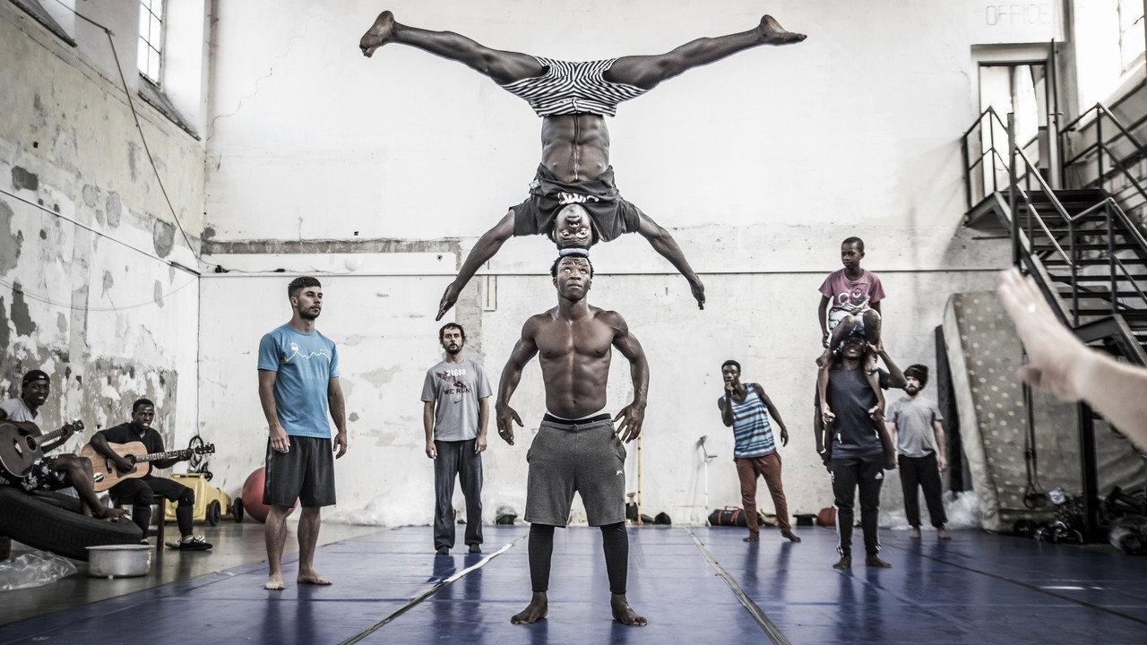 Circus Rwanda backdrop