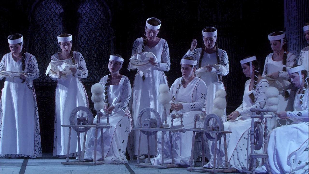 Schubert: Fierrabras backdrop