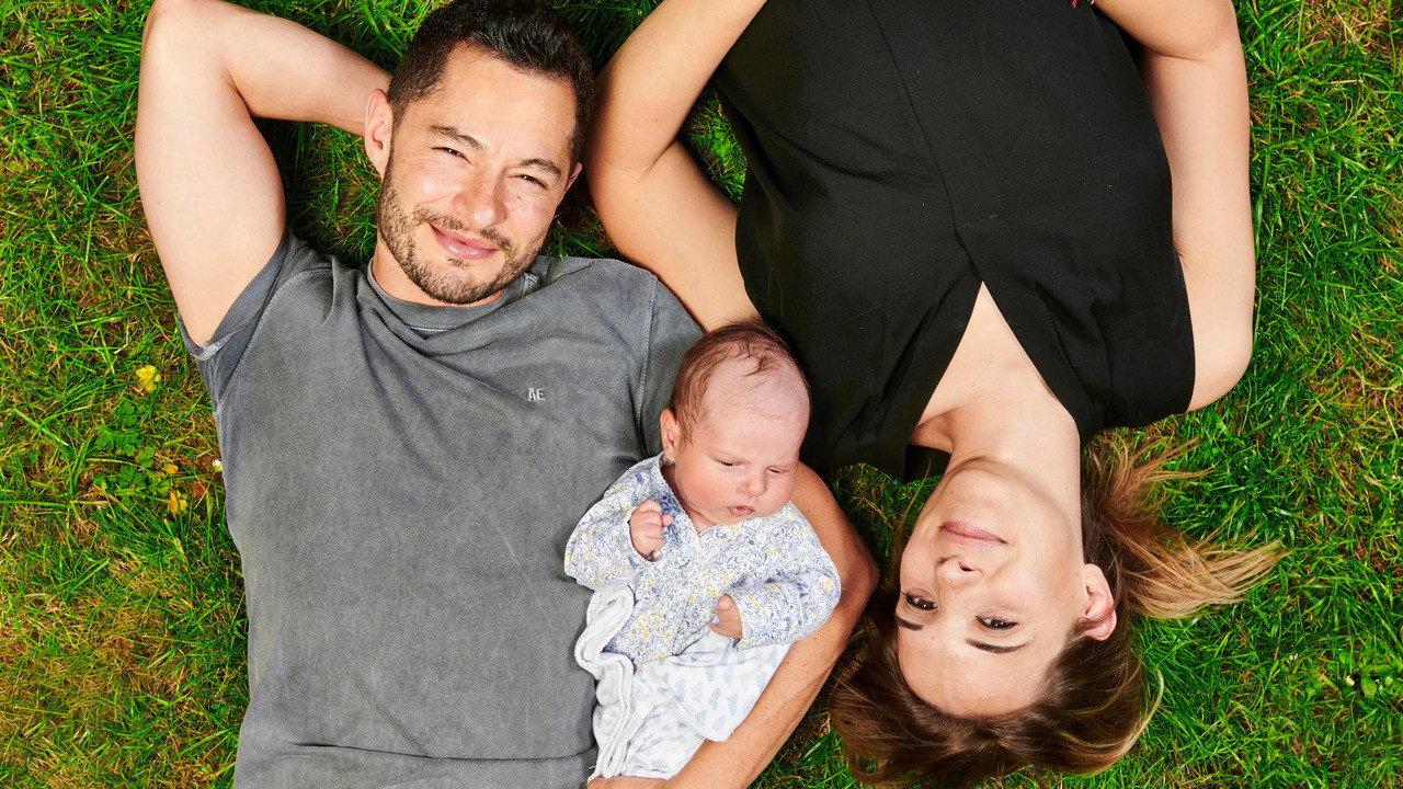 Our Baby: A Modern Miracle backdrop
