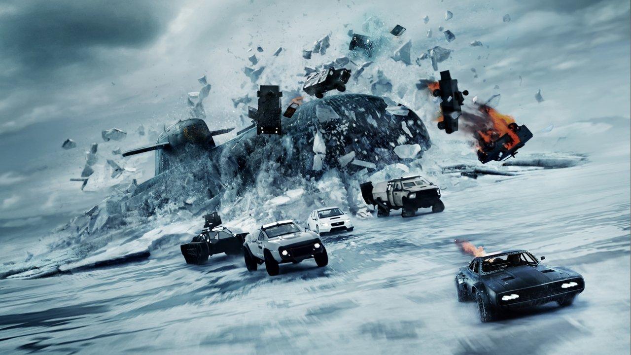 The Fate of the Furious backdrop