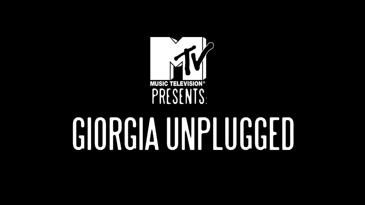 Giorgia MTV Unplugged backdrop