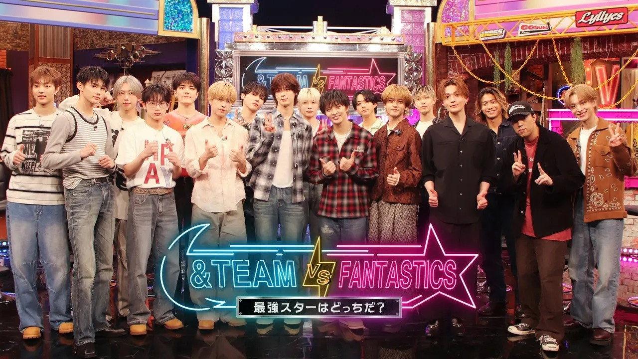 &TEAM vs FANTASTICS backdrop