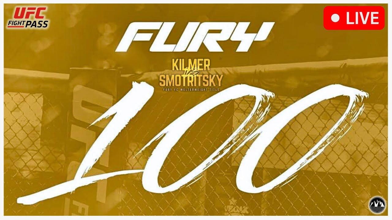 Fury FC 100: Kilmer vs. Smotritsky backdrop