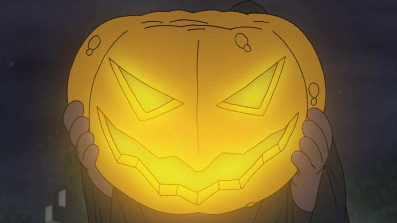 Scruff's Halloween backdrop