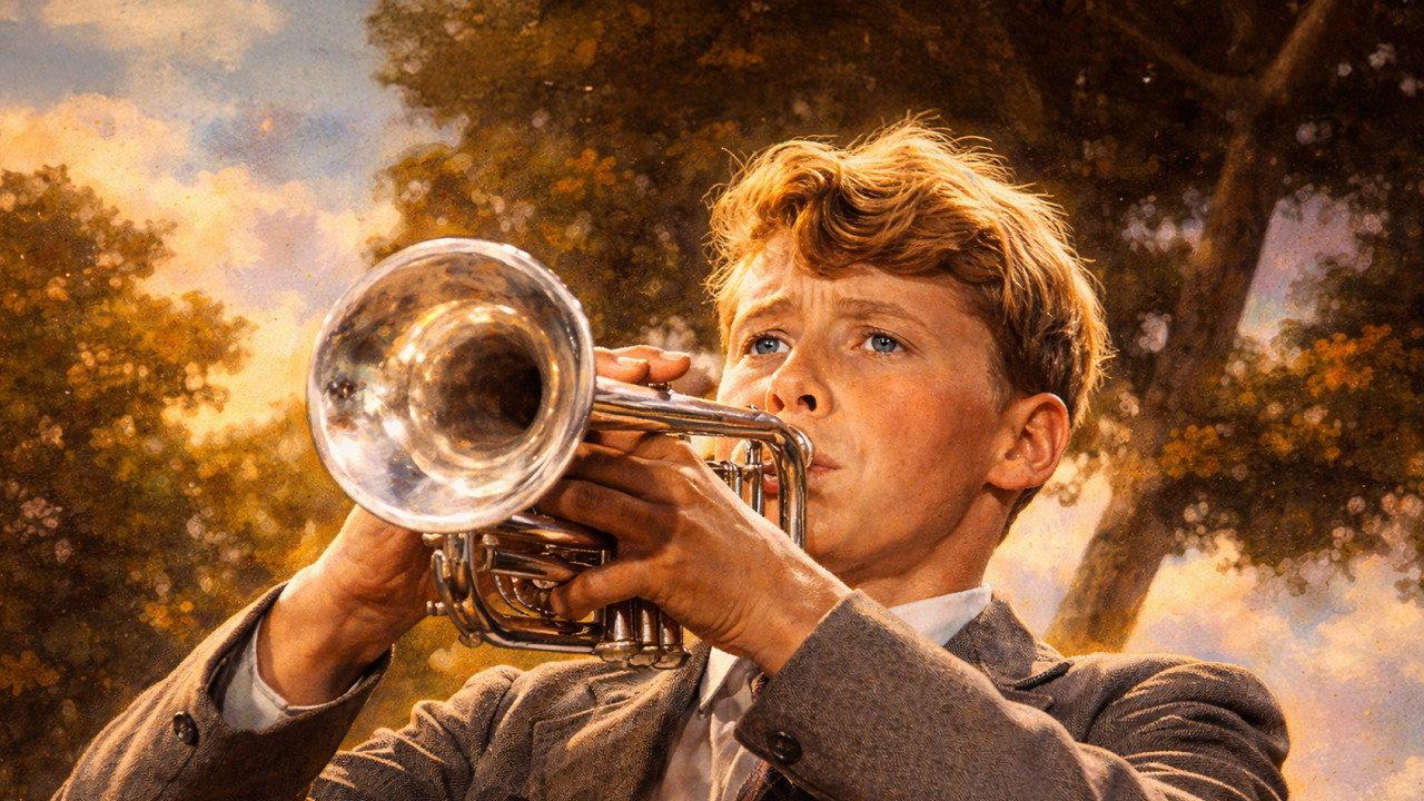Blow Your Own Trumpet backdrop