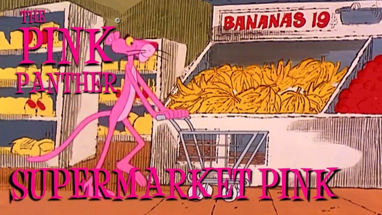 Supermarket Pink backdrop